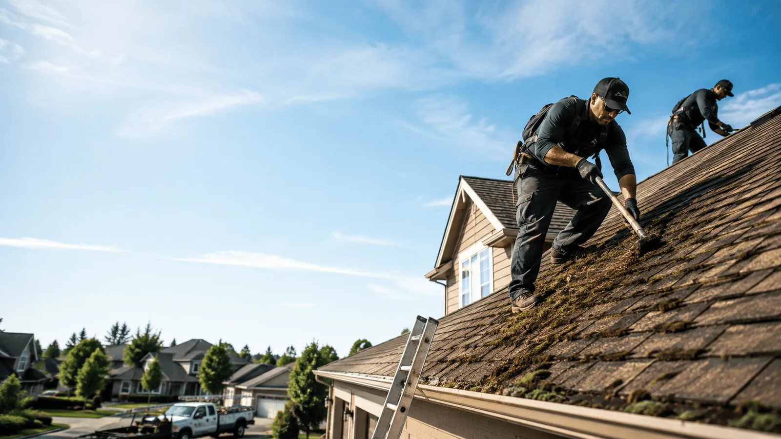 Roof Moss Removal in Shelton, CT near me